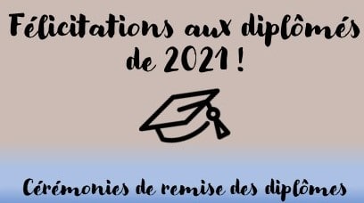 Remise des diplômes DNB et BAC 2021