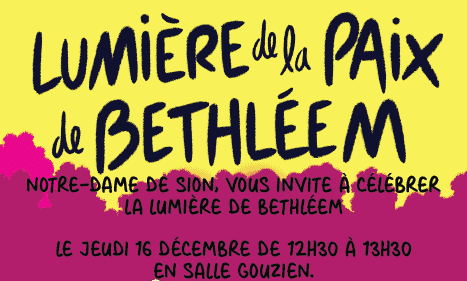 Lumière de Bethléem 2021