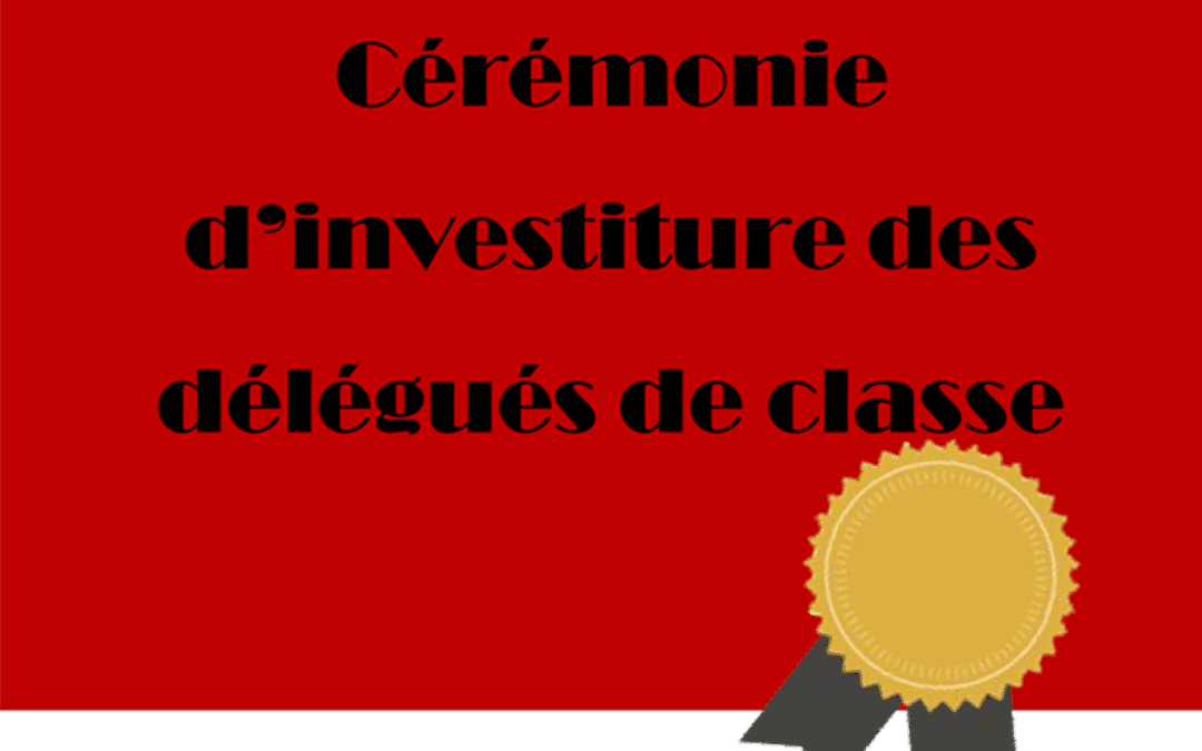 Investiture des délégués