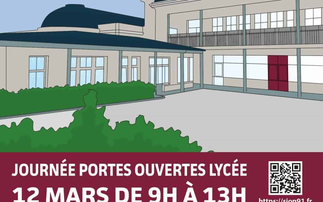 JPO mars 2022 Notre-Dame de Sion Evry